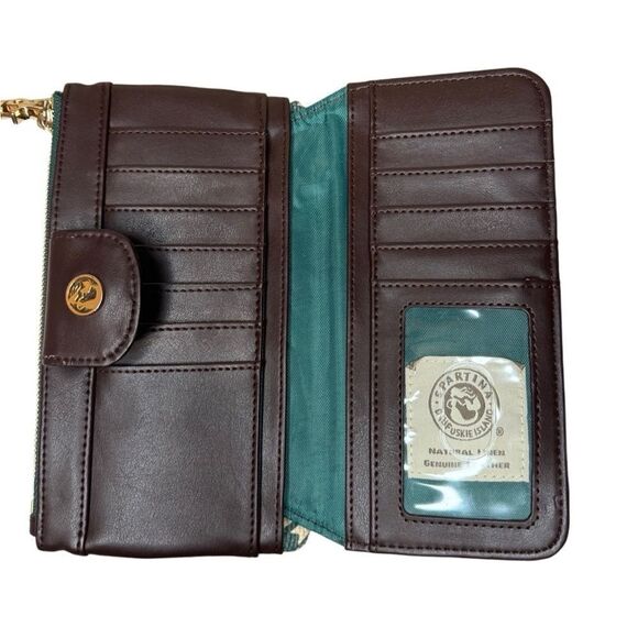 Spartina 449 Houndstooth Wallet Wristlet - Picture 5 of 8